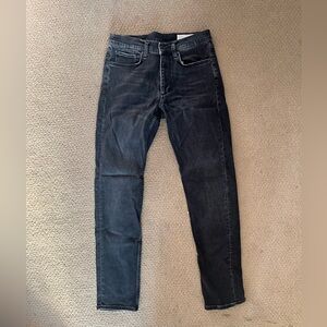 Rag & Bone Washed Black Jeans